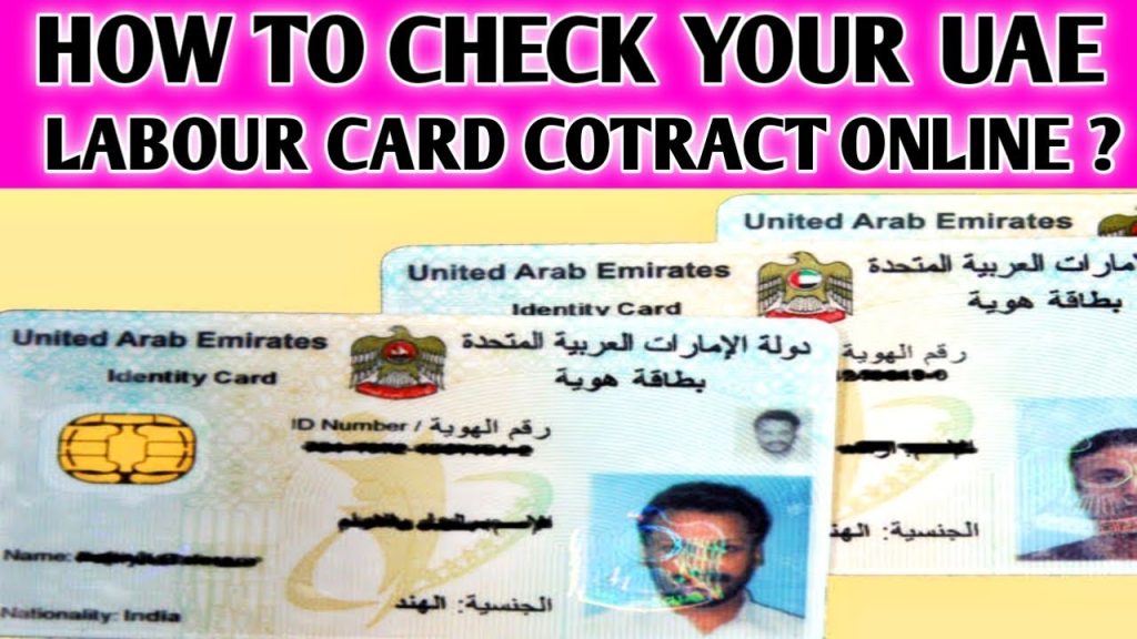Check UAE Labour Card Online